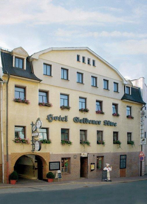Hotel Goldener Loewe Zeulenroda-Triebes Eksteriør bilde