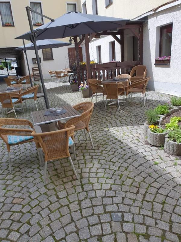Hotel Goldener Loewe Zeulenroda-Triebes Eksteriør bilde