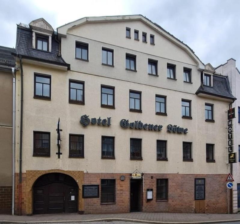 Hotel Goldener Loewe Zeulenroda-Triebes Eksteriør bilde